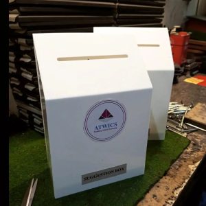 Customized Acrylic suggestion Box