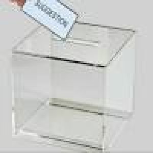 Customized Acrylic suggestion Box