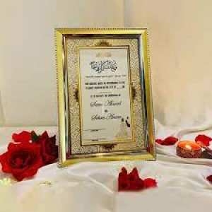 Customized Nikkah Frame